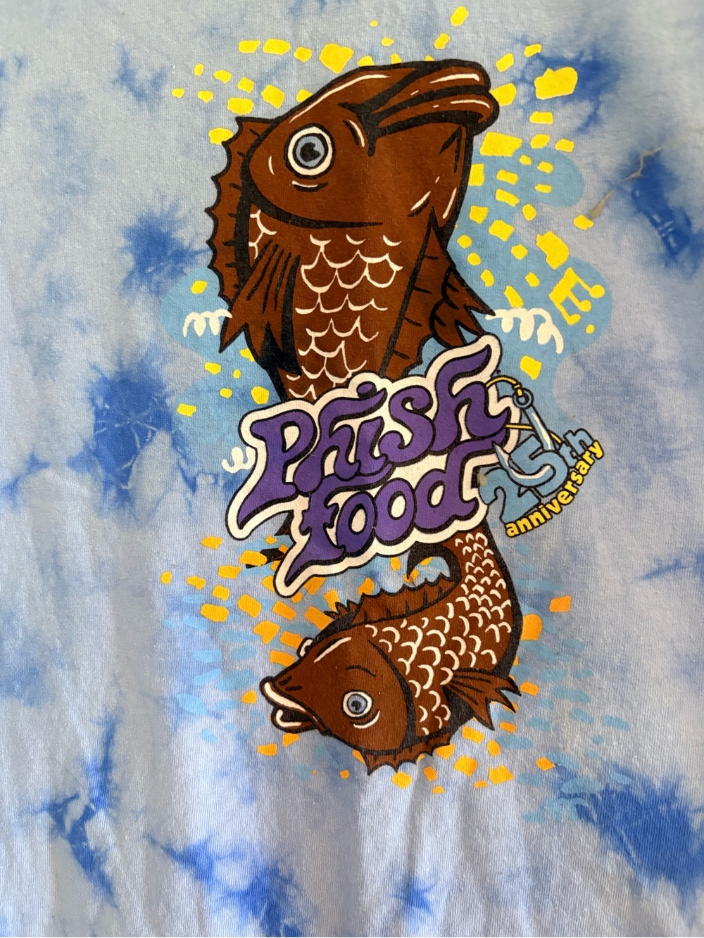 Port and Company Phish Food 25th Anniversary Tee - Purple & Brown